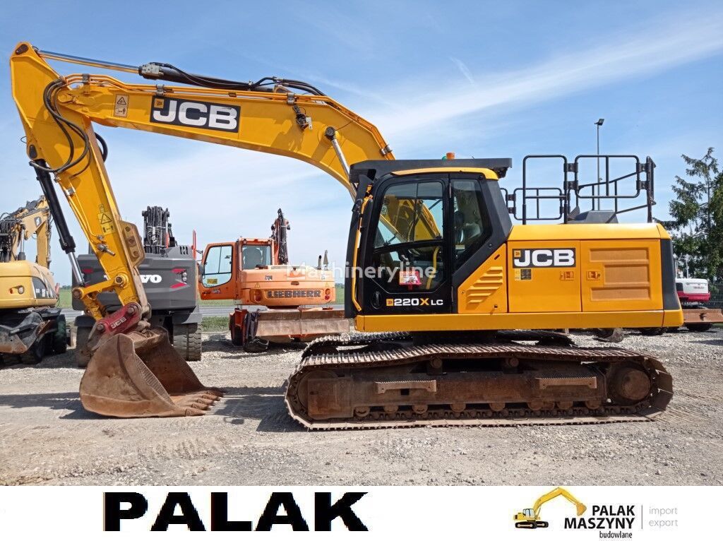 بیل مکانیکی ریلی JCB JS 220X LC