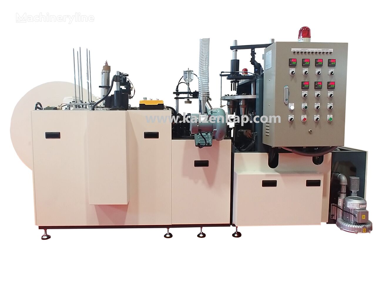 دستگاه تولید لیوان کاغذی Kaizenkap 22 oz Kağıt Bardak Üretim Makinesi جدید